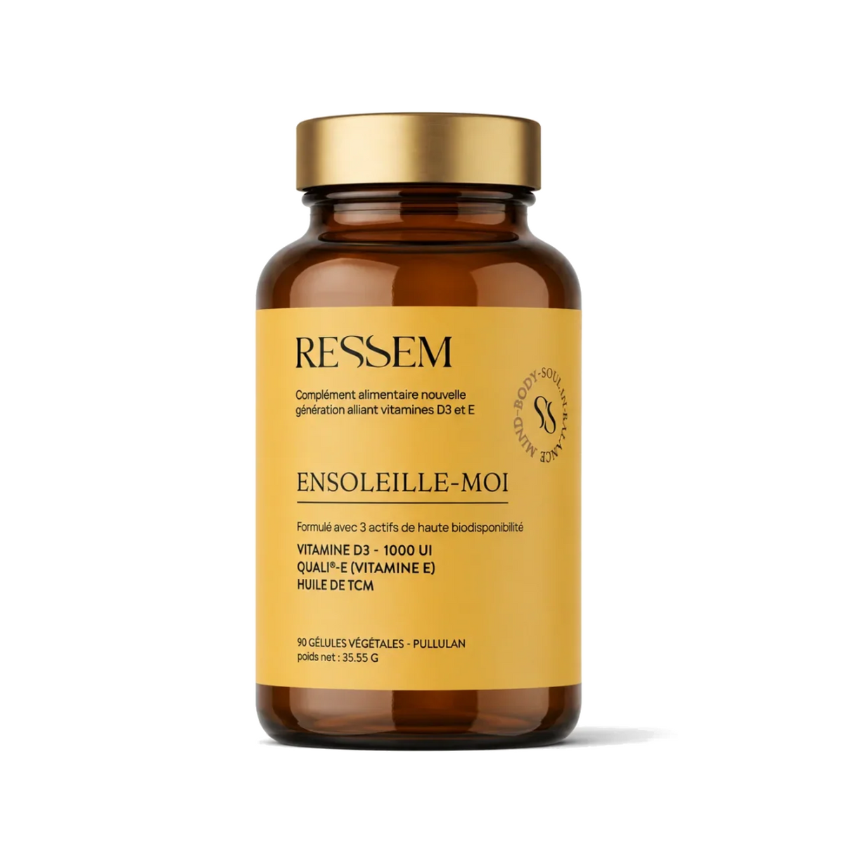 Pot ENSOLEILLE-MOI, complément vitamine D3 1 000 UI dès 6 ans RESSEM